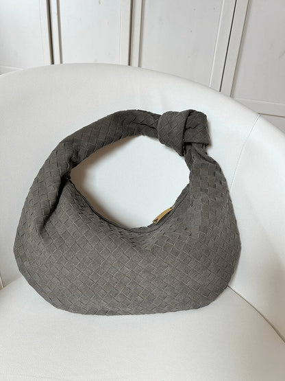 Nelly Woven bag medium suede