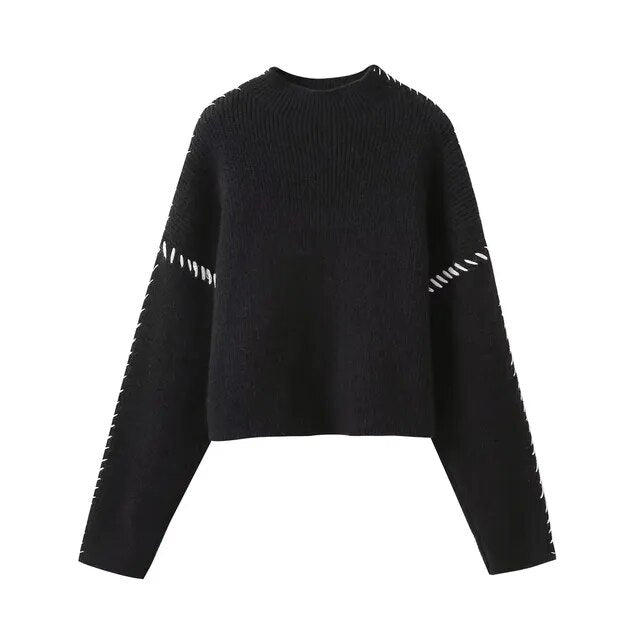 Lilian’s Black Knit Sweater