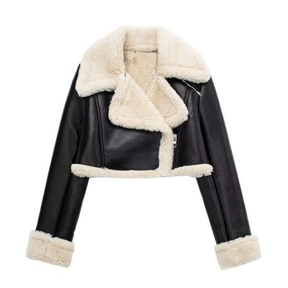 Marbella Faux Leather Jacket
