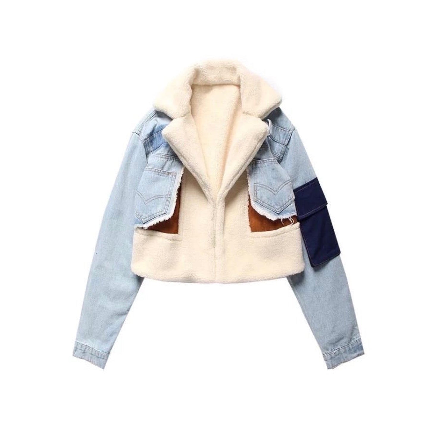 Honest Denim Shearling Jacket
