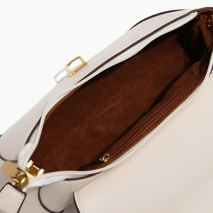 Maria leather shoulder bag