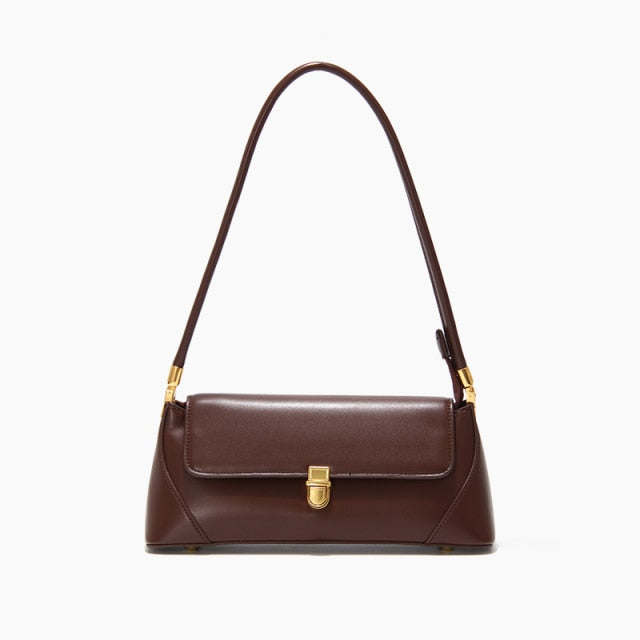 Maria leather shoulder bag