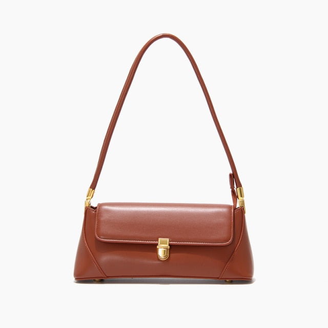 Maria leather shoulder bag